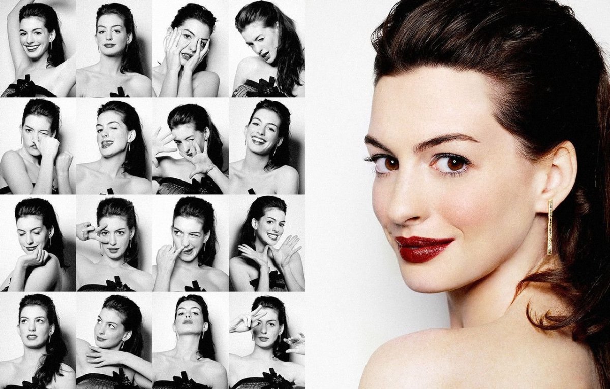 Энн Хэтэуэй эмоции