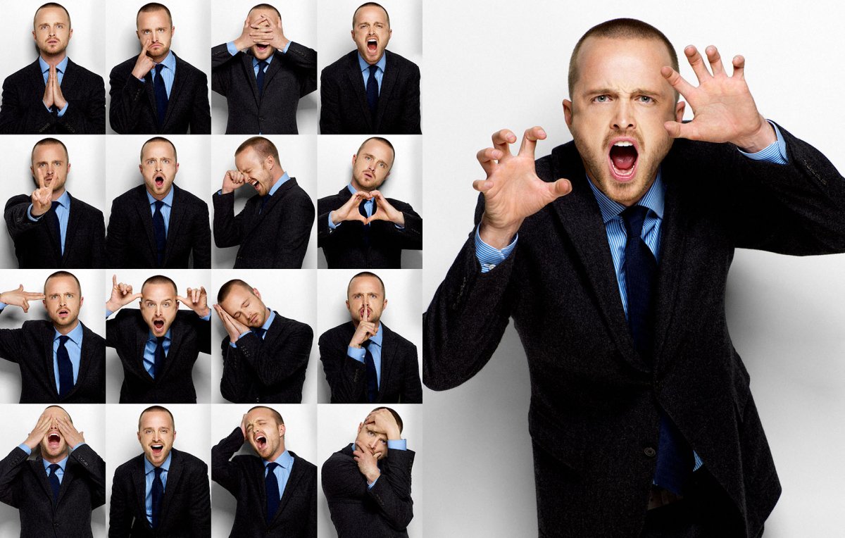 Мимика актеров