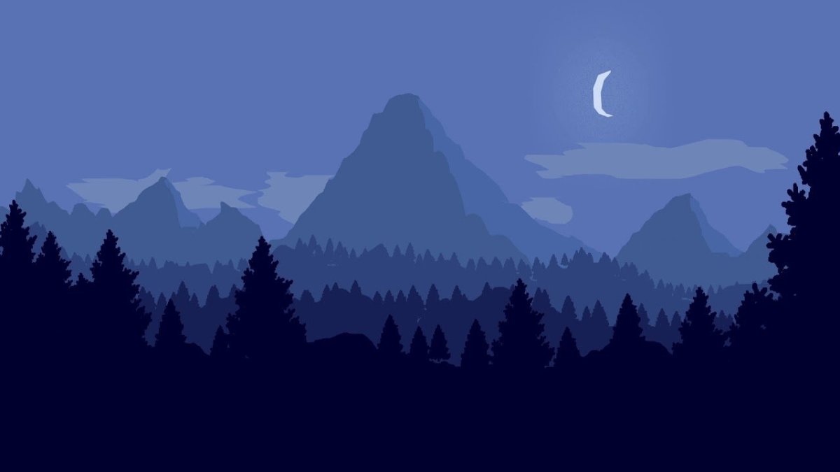 Пиксель арт пейзаж