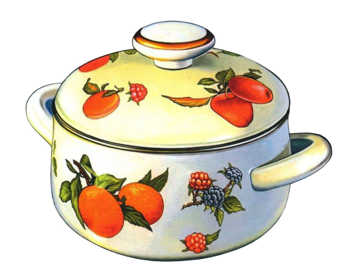 Картина кастрюля для детей