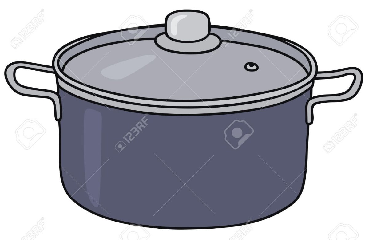 Кастрюля схематично
