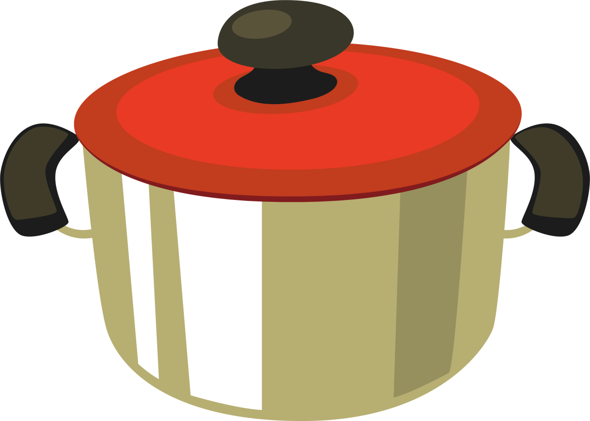 Раскраска кастрюля сковорода