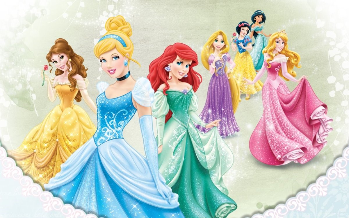 Красивые картинки принцесс Диснея