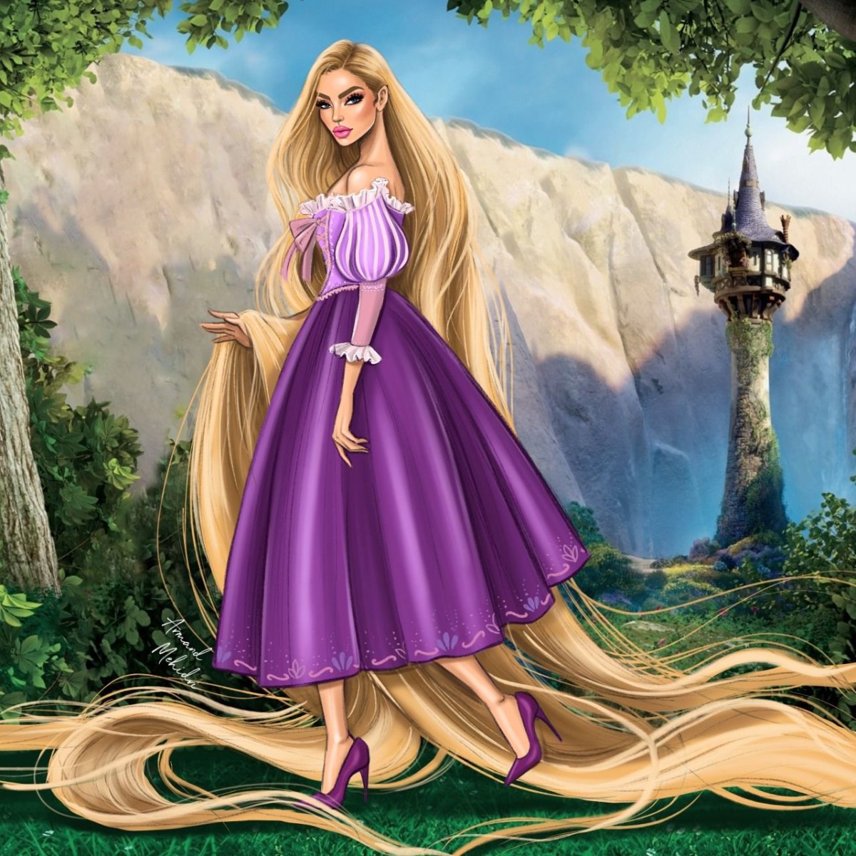 Рапунцель Дисней