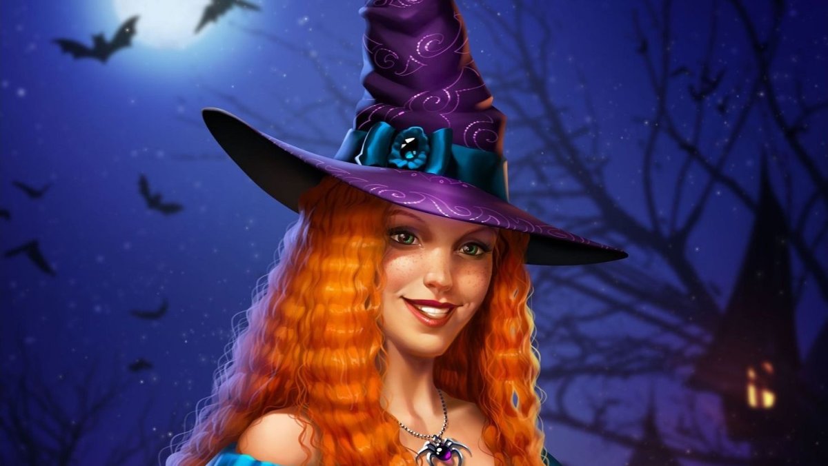 Ведьма рисунок