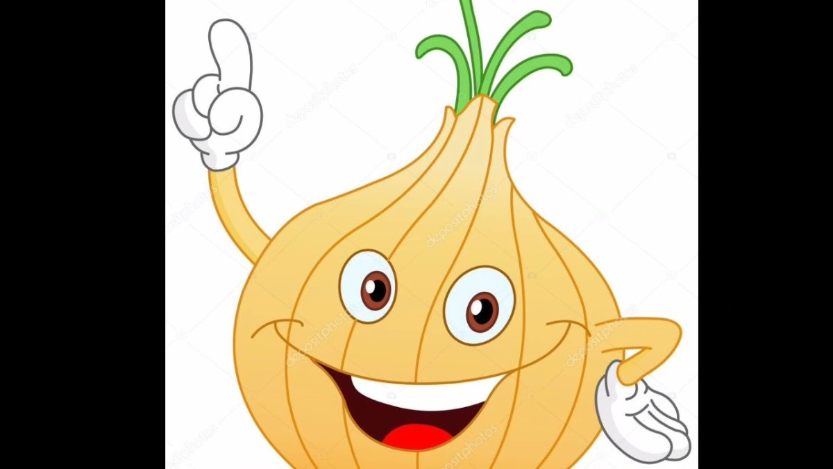 Репчатый лук смайлик