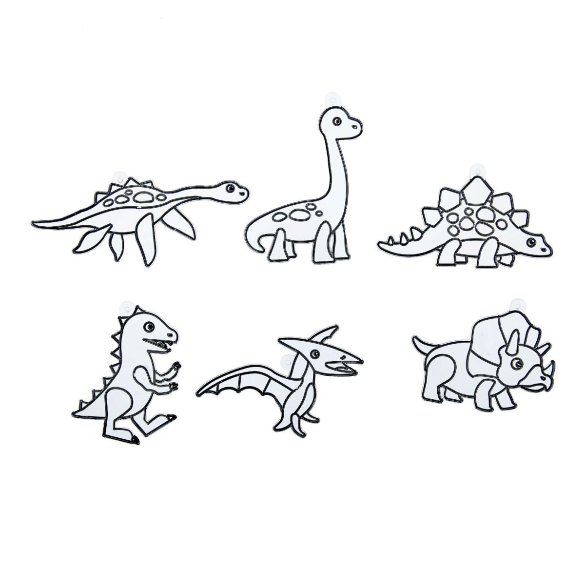 Маленькие Динозаврики раскраска