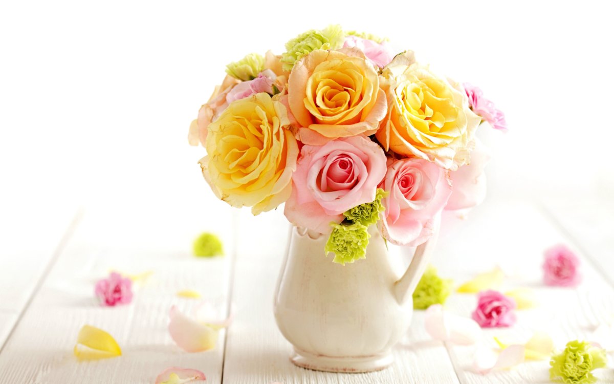 Красивый букет цветов