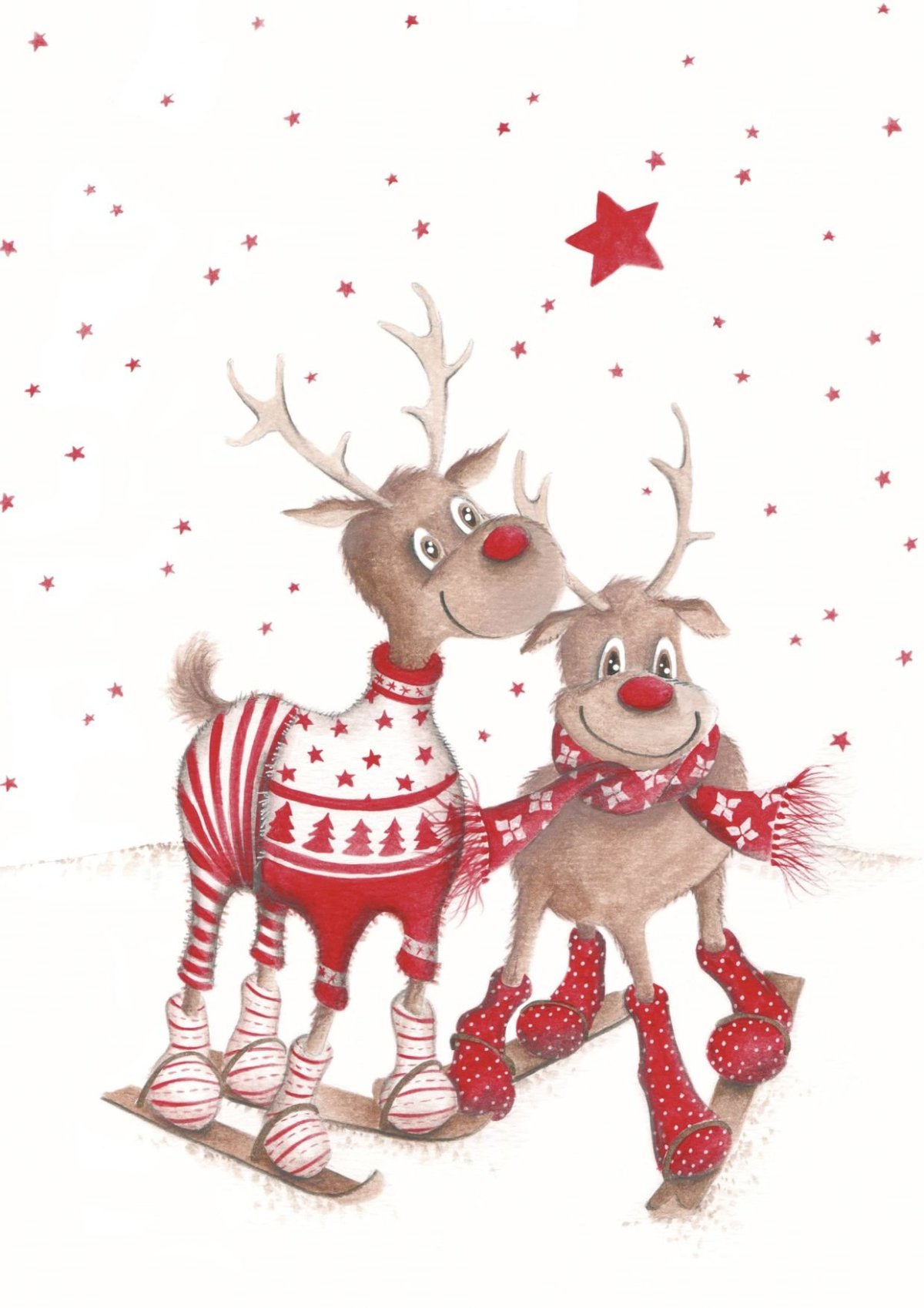 Новогодний олень