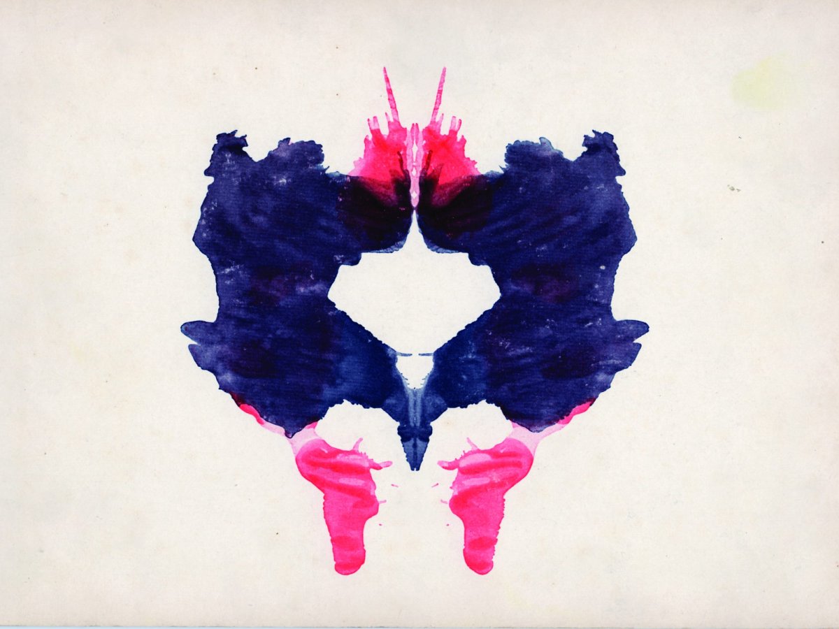 Тест Роршаха цветной