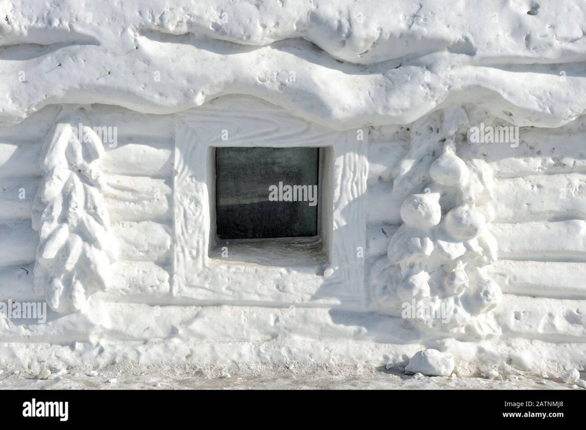 Домики сказочные зимние для детей