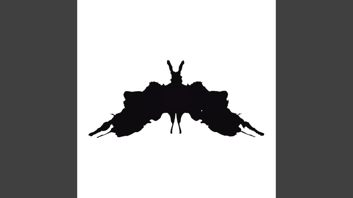 Психологический тест черные Кляксы