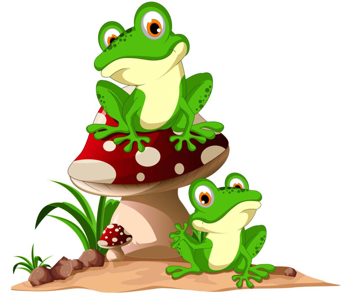 Лягушка клипарт