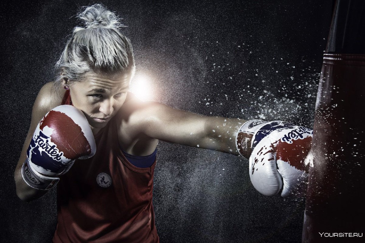 Бокс девушки