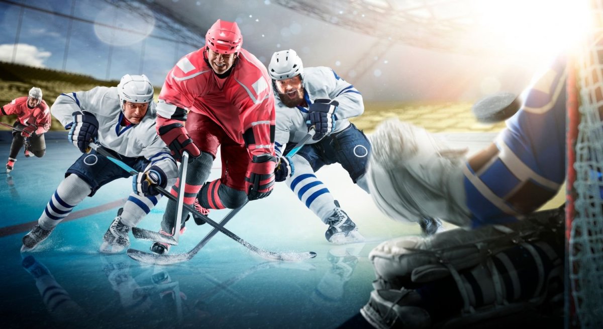 Фотообои хоккей