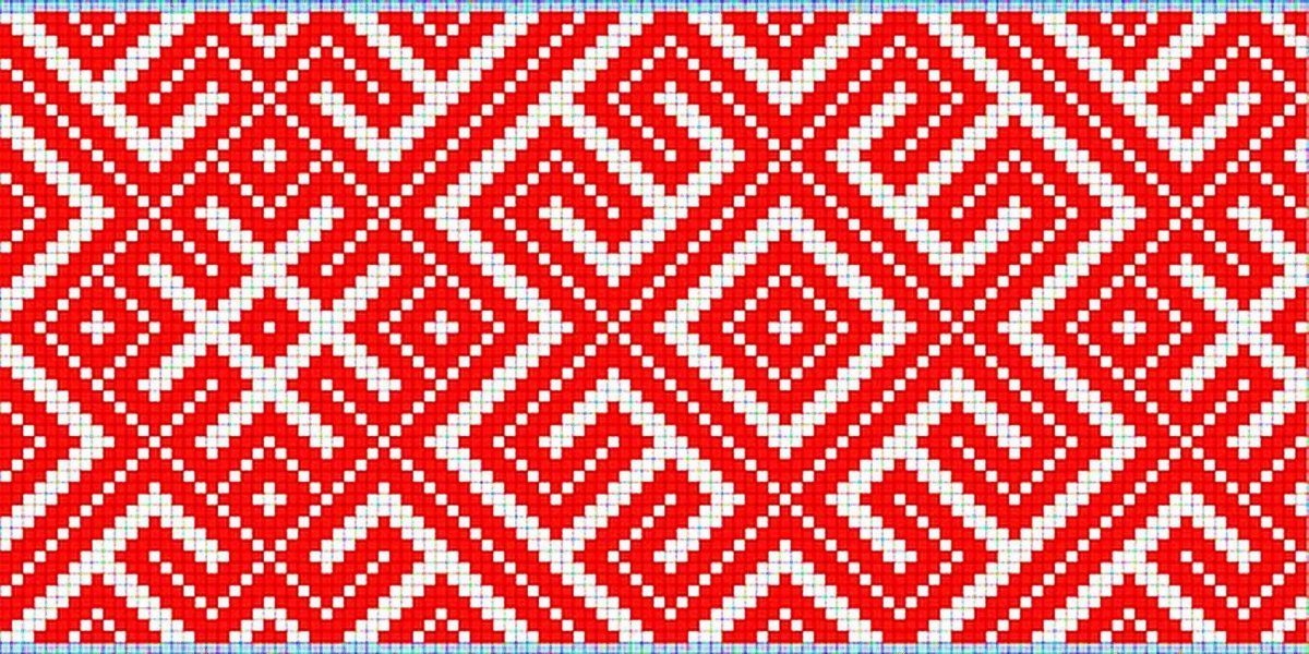 Орнамент Коми Зырян