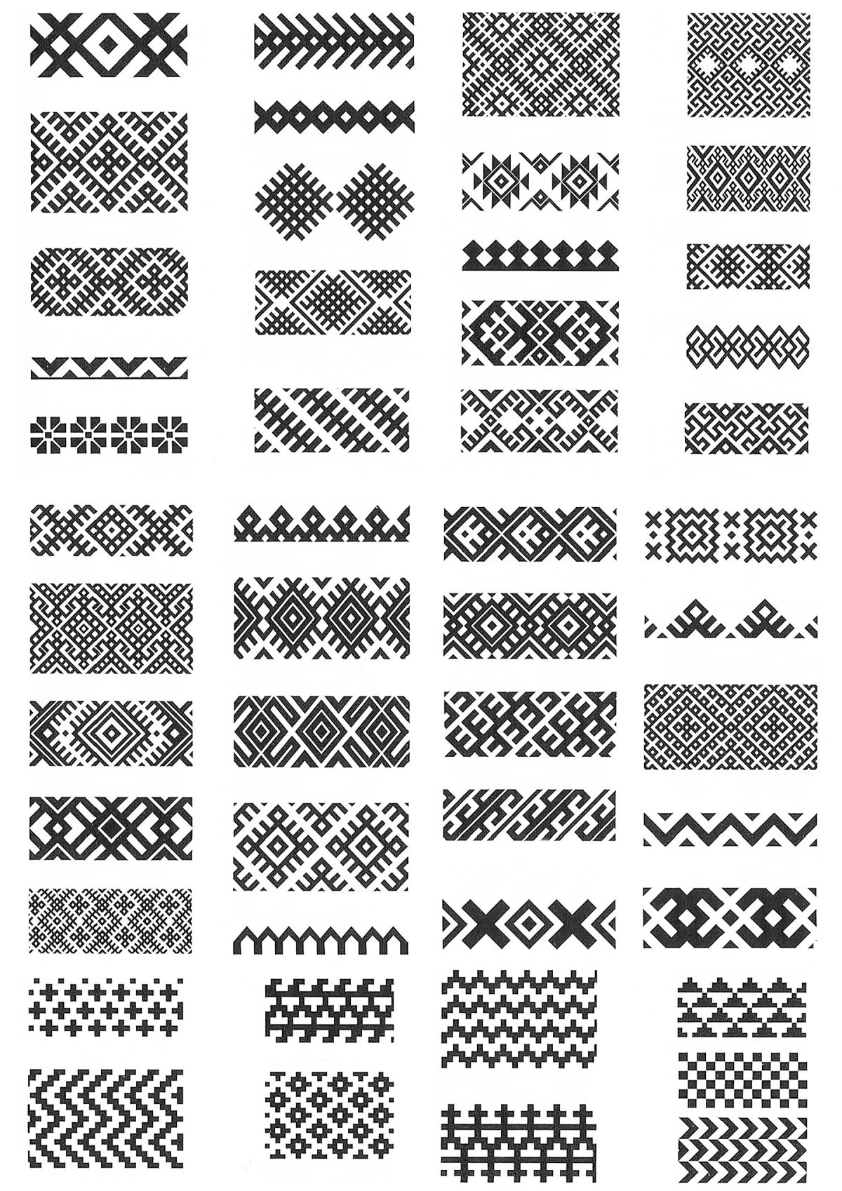 Элементы Коми-Пермяцкого орнамента