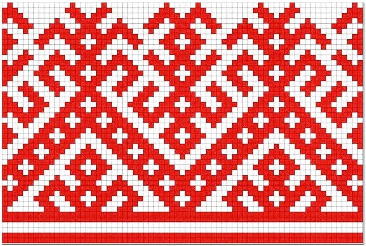 Славянские этнические узоры