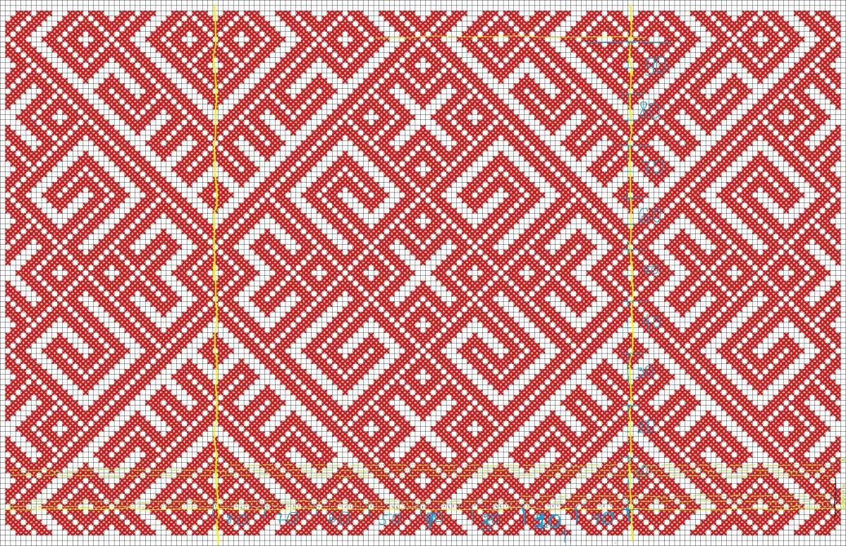 Славянский обережный орнамент