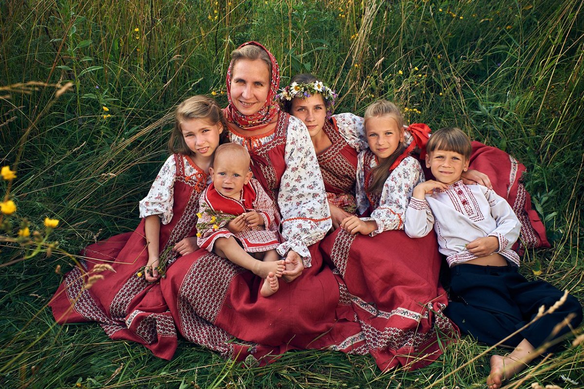 Традиционная русская семья