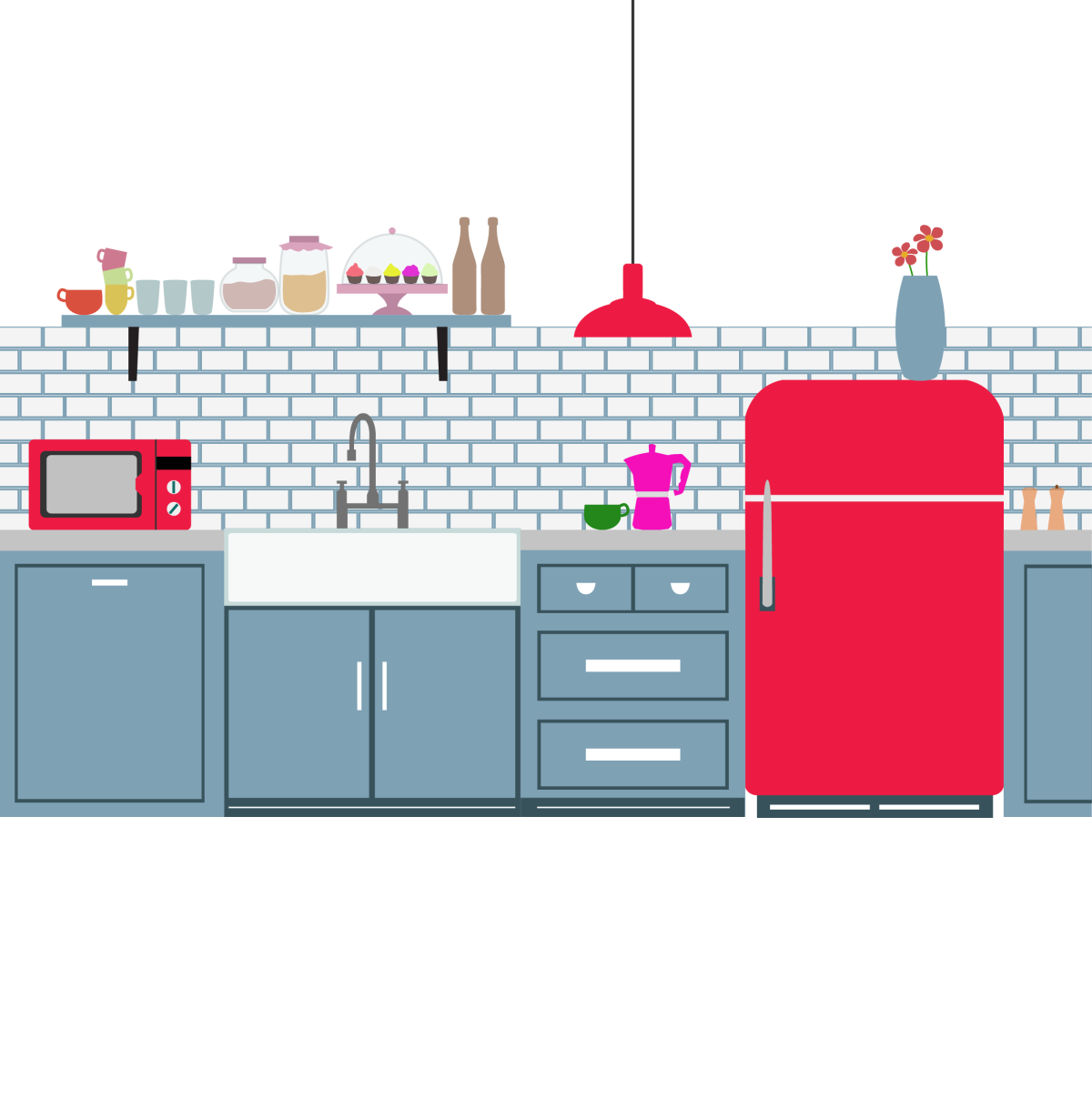 Кухня вектор