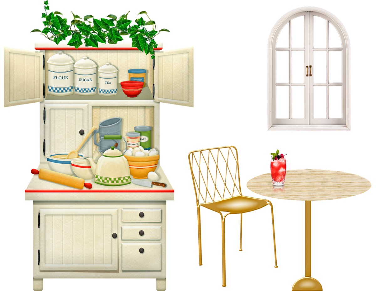 Кухня рисунок для детей