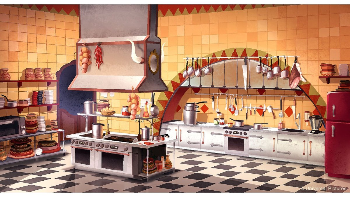 Кухня из мультика