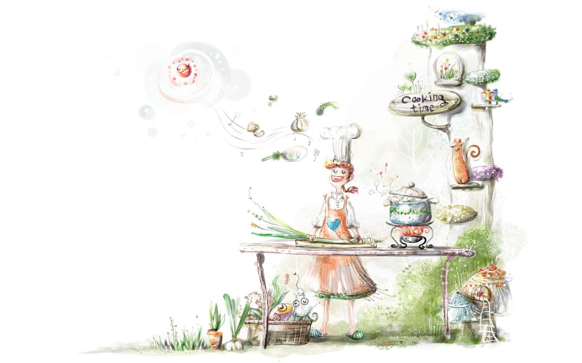 Фон для кулинарной книги