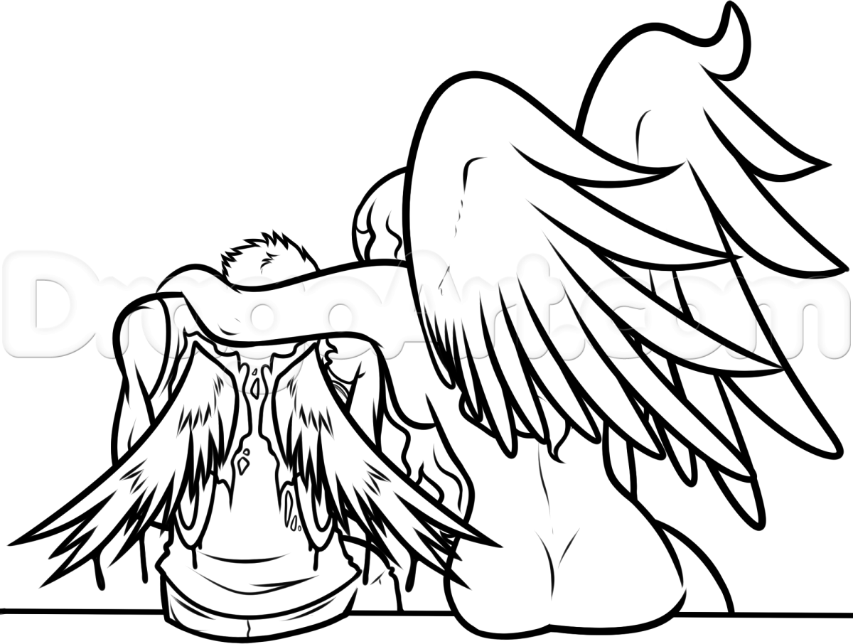 Падший ангел тату