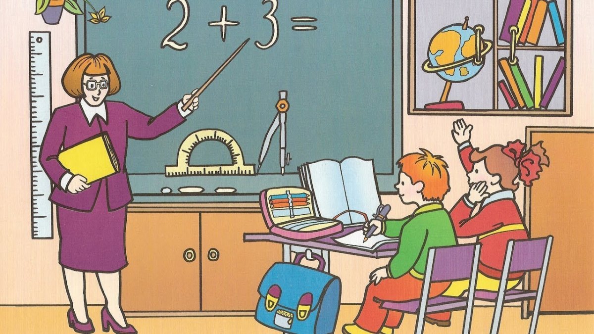 Профессия учитель для детей