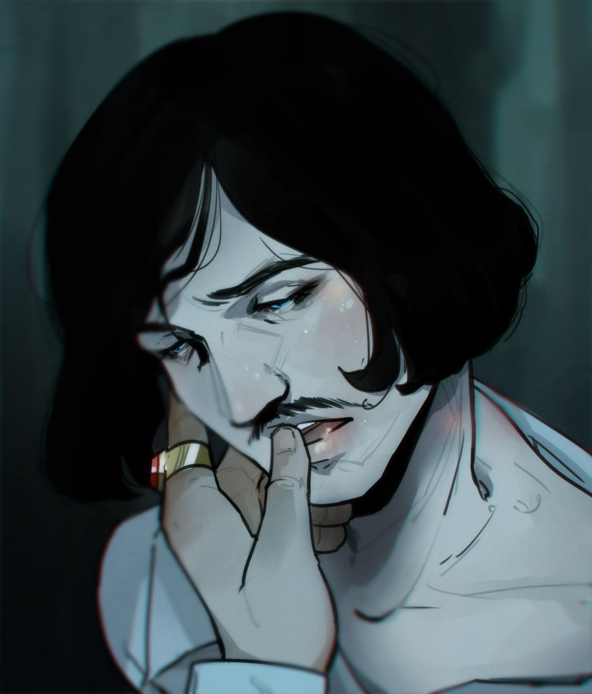 Николай Васильевич Гоголь коллаж