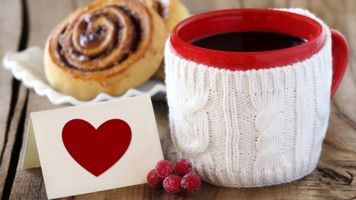 Кофе с сердечком