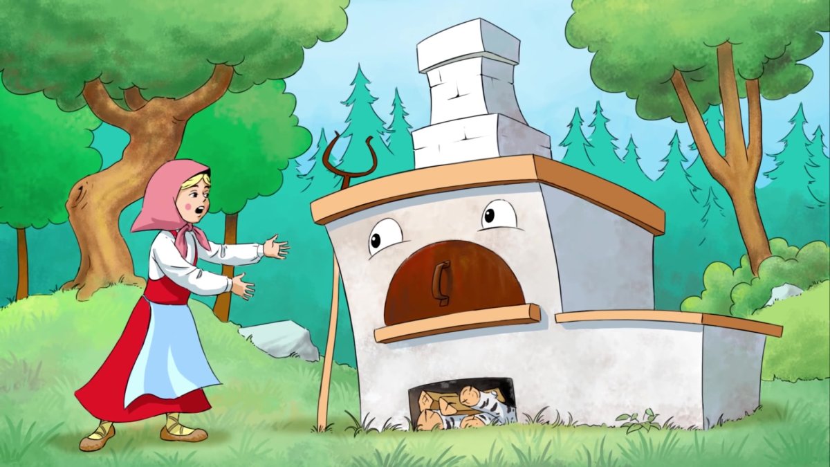 Русские народные сказки. Гуси-лебеди