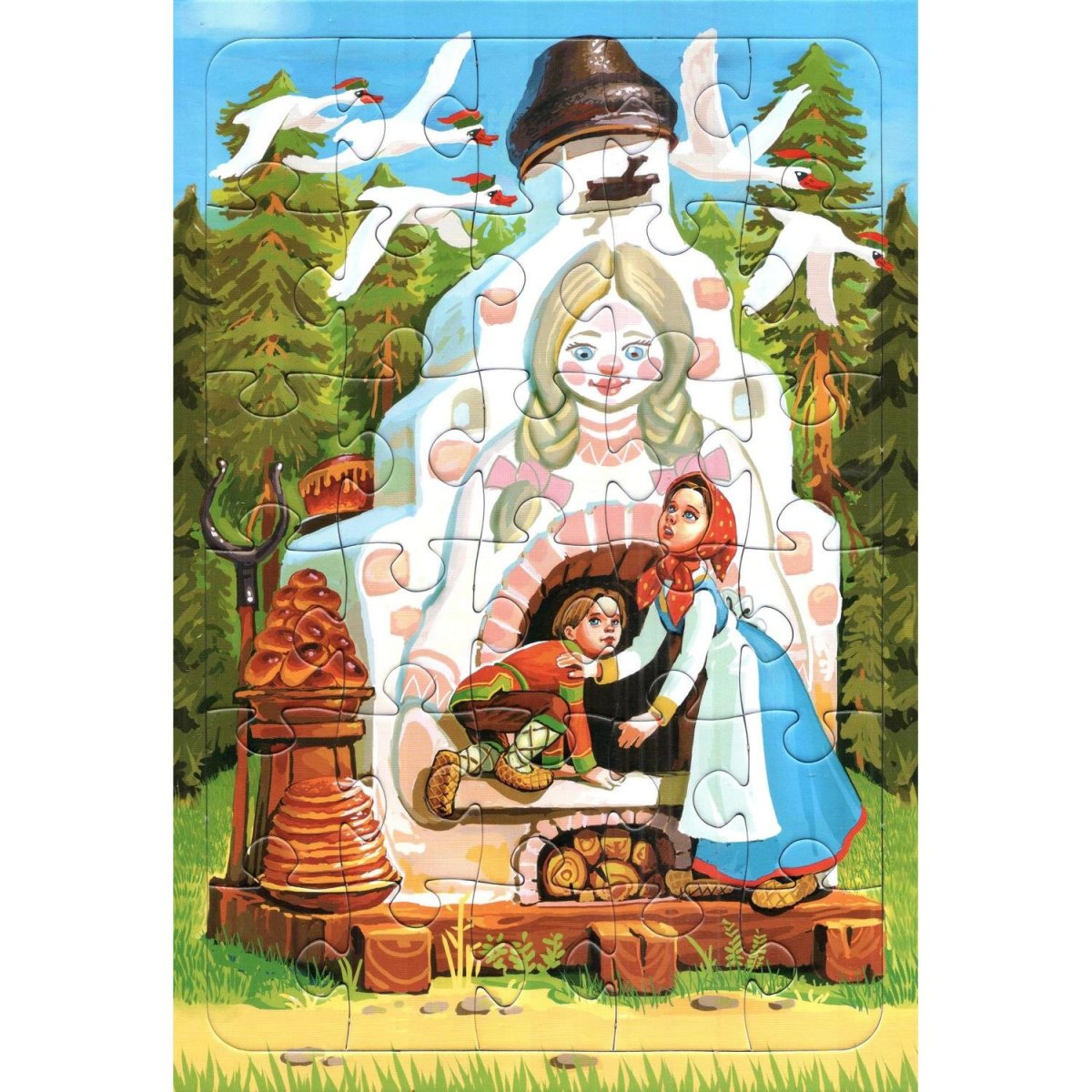 Пазл гуси-лебеди 30 элементов Аделаида