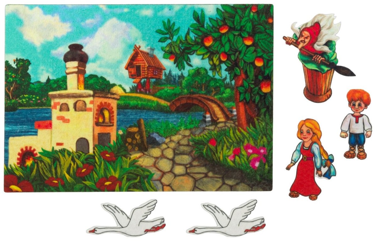 Сказка гуси лебеди