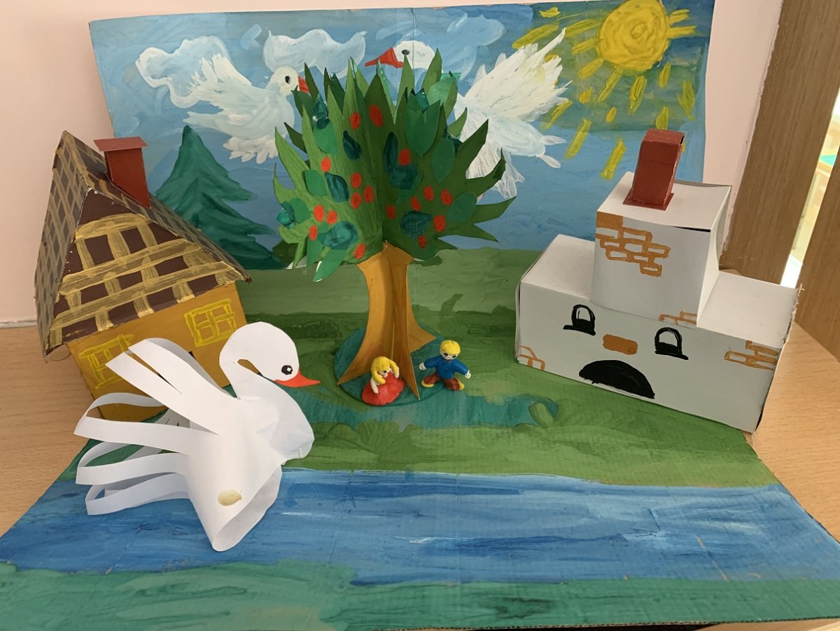 Иллюстрации к сказке гуси лебеди Васнецова