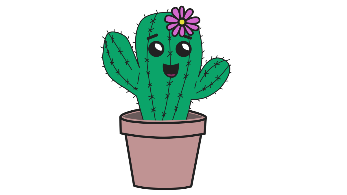 Кактус контур