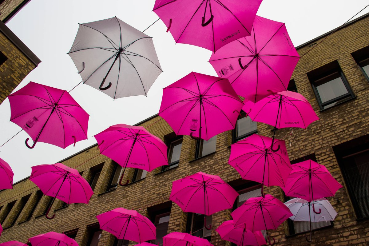 Обои зонтики