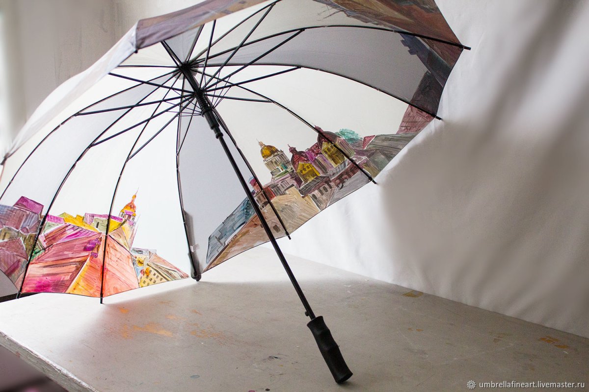 Зонт трость Миша Ленн