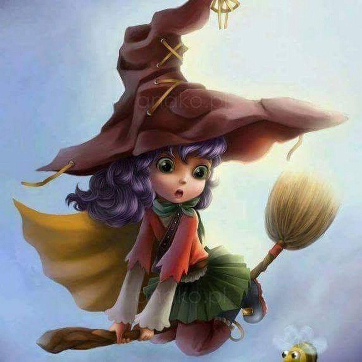 Маленькая ведьмочка мультфильм Советский