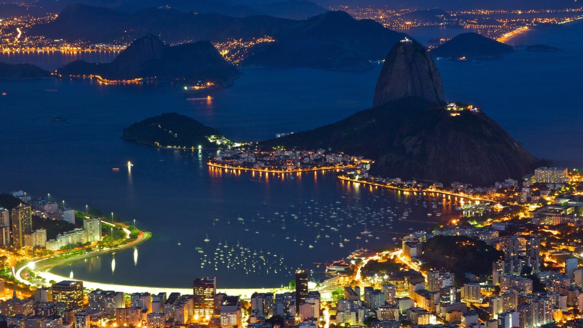 Гавань Рио-де-Жанейро Бразилия