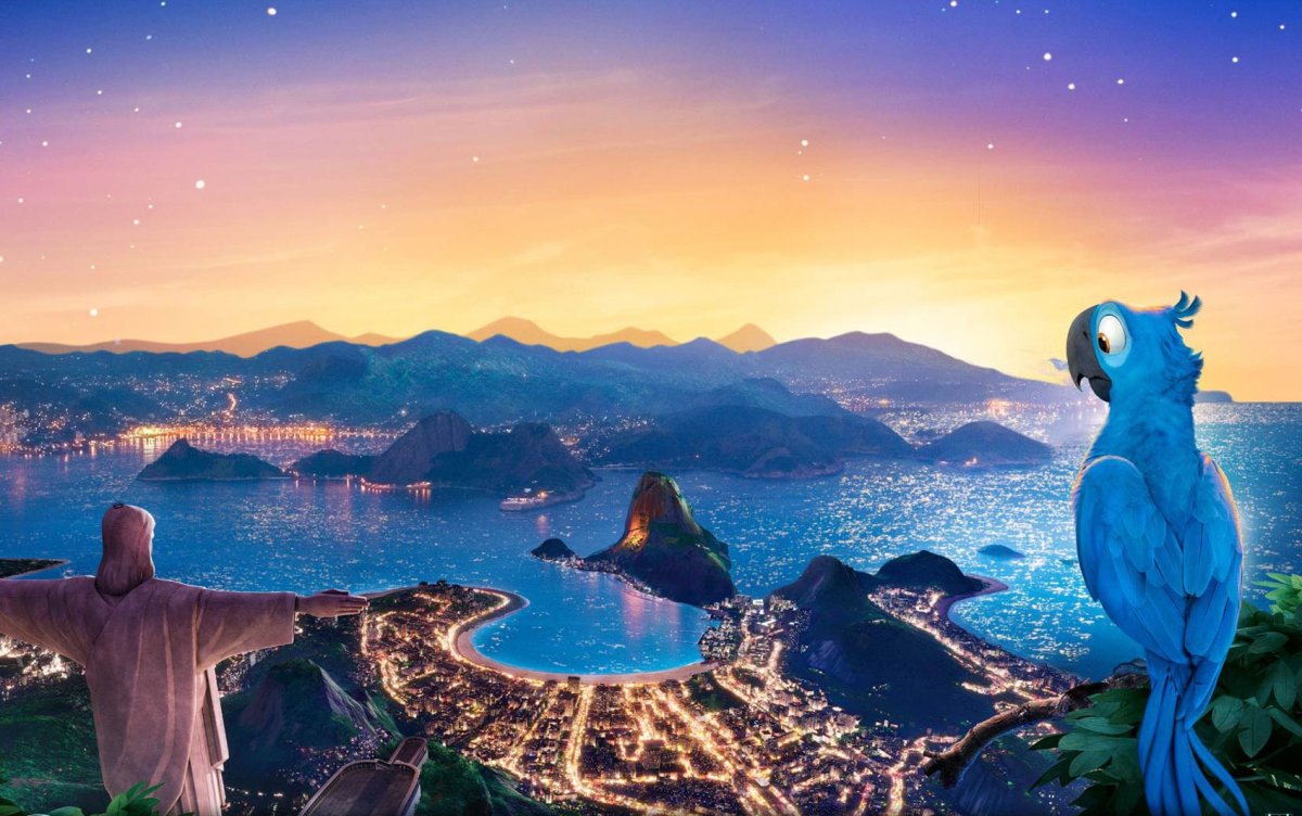 Рио де Жанейро из мультфильма Рио