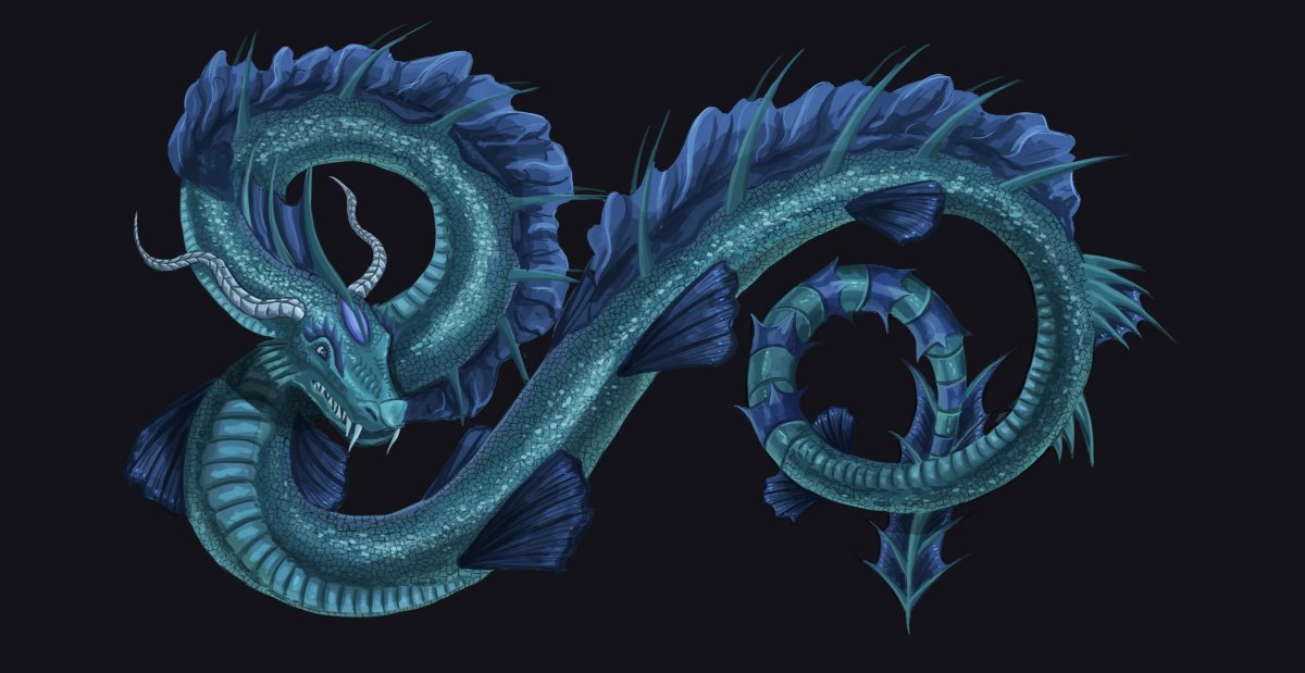 Китайский водяной дракон