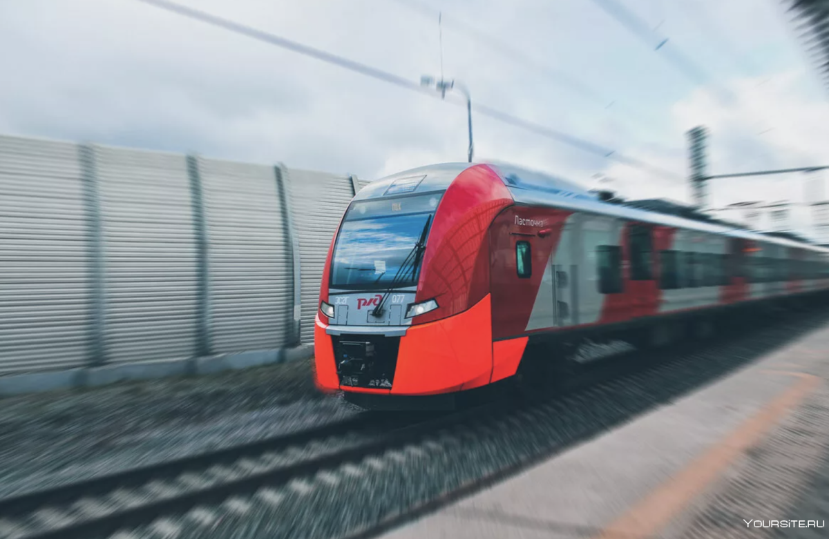 Электропоезд Ласточка Самара Тольятти