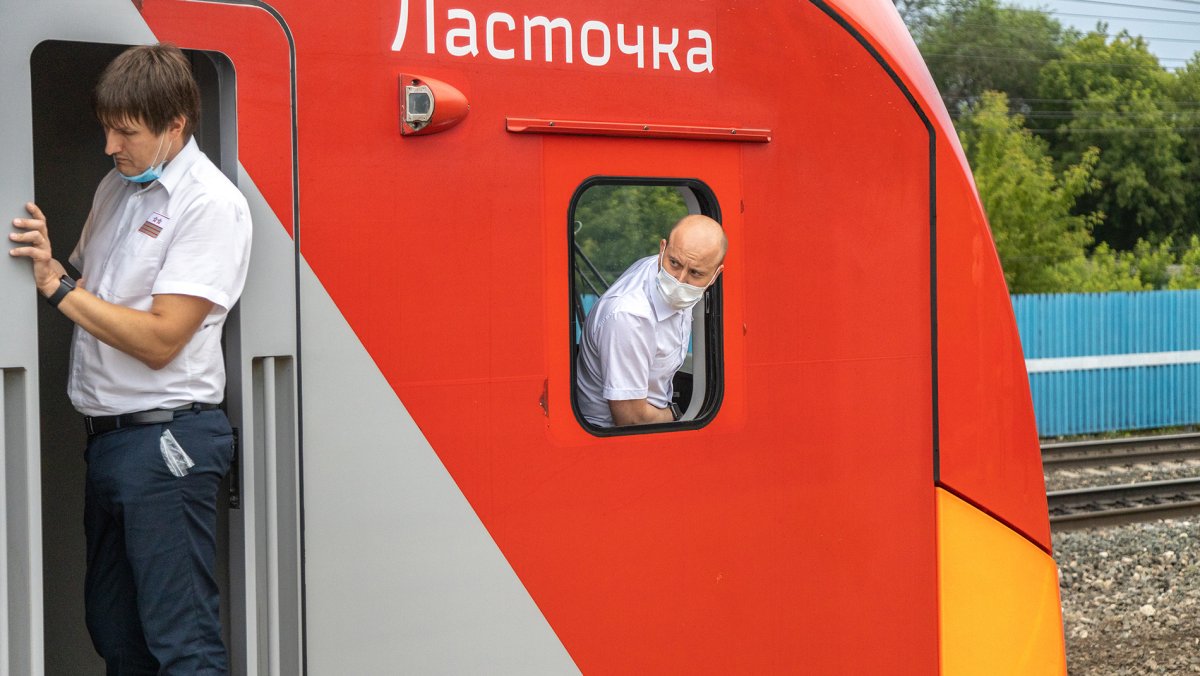 Электропоезд Ласточка Самара