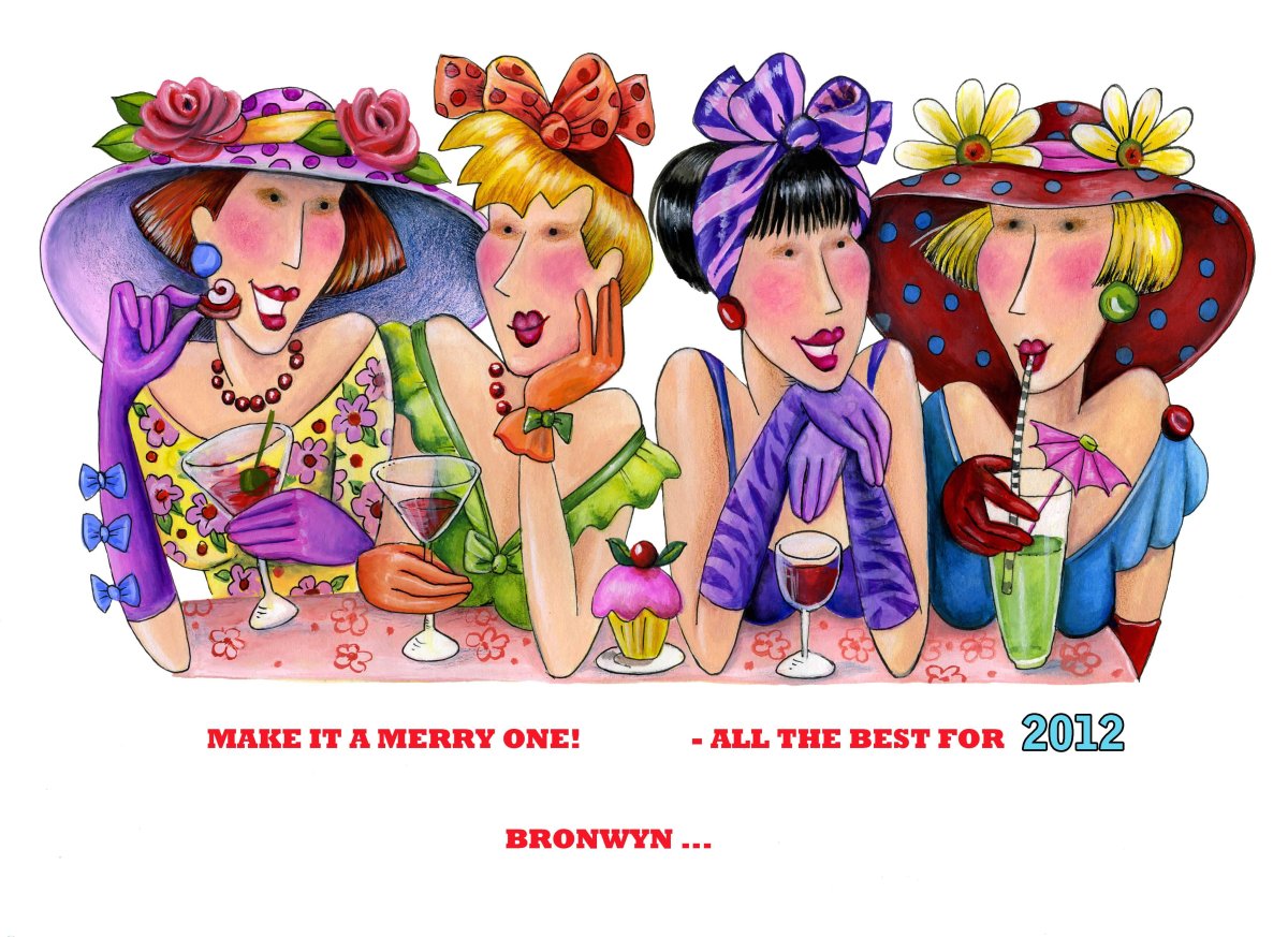 Веселые посиделки с подругами