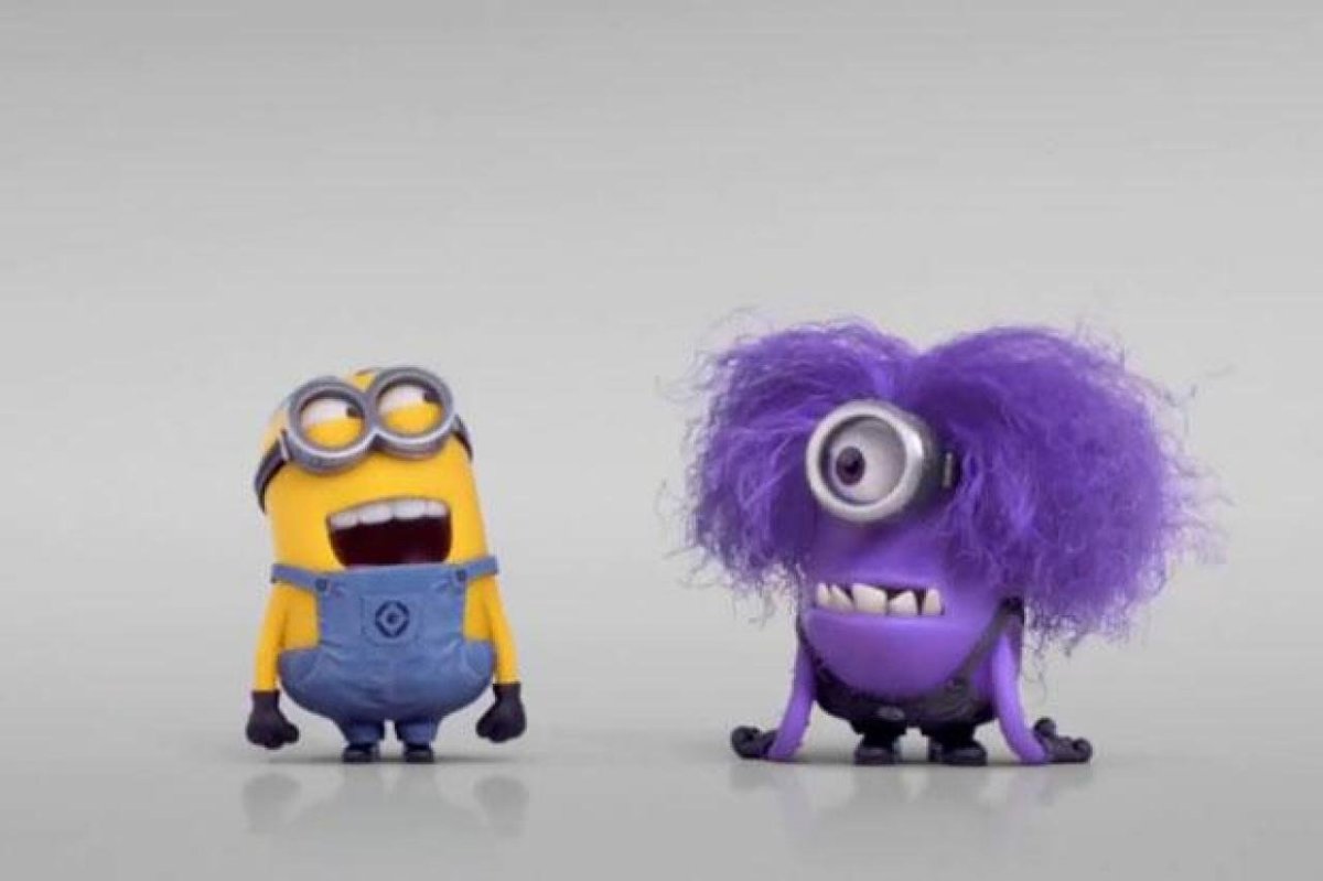 Фиолетовые Миньоны Кевин