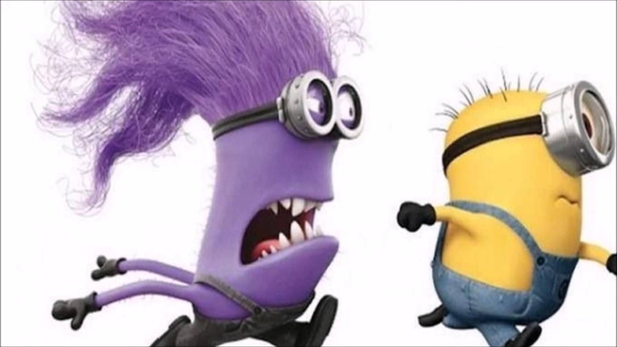 Гадкий я фиолетовые Миньоны