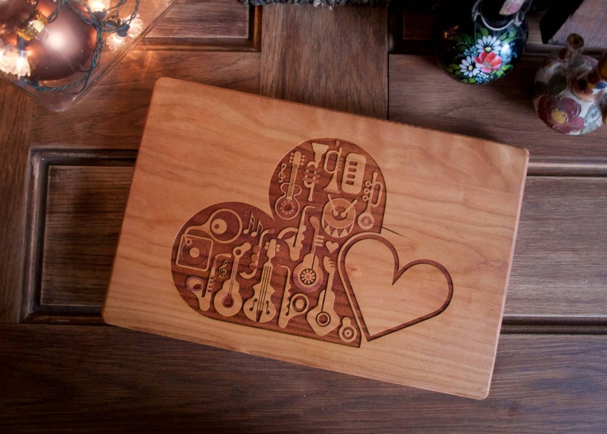 Доски разделочные на лазере