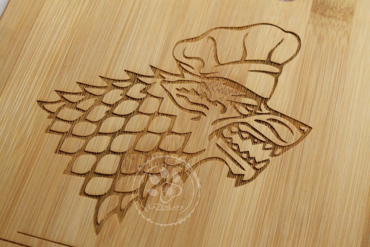 Доска разделочная с Выжиганием